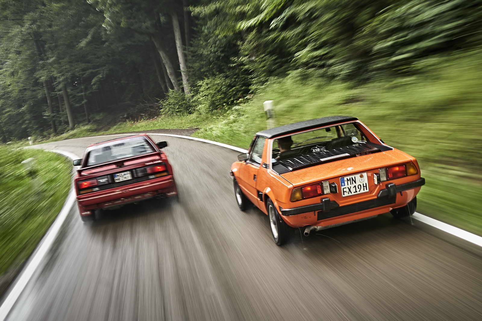 Toyota MR2 vs Fiat X 15